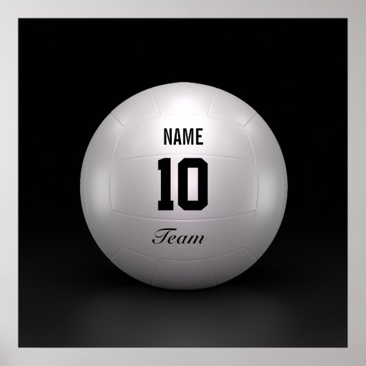 Volleybalteam Poster (Voorkant)