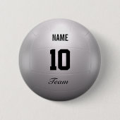 Volleybalteam Ronde Button 5,7 Cm (Voorkant)
