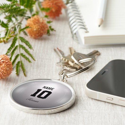 Volleybalteam Sleutelhanger (Zijkant)