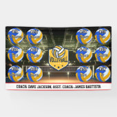 Volleybalteam Spandoek (Horizontaal)
