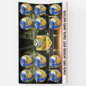 Volleybalteam Spandoek (Verticaal)