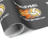 Volleybalteam Sport Smash Ball-aanvaller Sport Cadeaupapier (Rol Hoek)