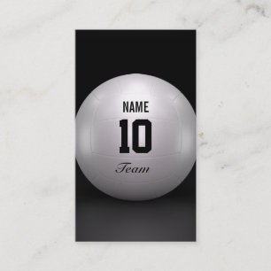 Volleybalteam Visitekaartje