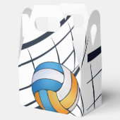 Volleybalthema Birthday Bedankdoosjes (Geopend)