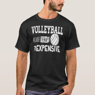 Volleybaltherapie nieuw t-shirt