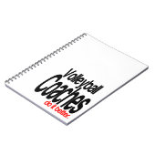 Volleybaltrainers doen het beter notitieboek (Linkerzijde)