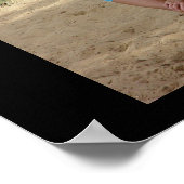 Volleybaluitdrukkingen Poster (Hoek)