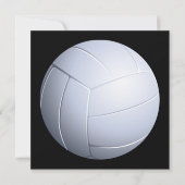Volleybaluitnodiging Kaart (Voorkant)