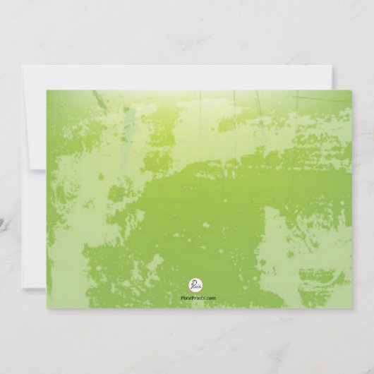 Volleybaluitnodiging Kaart (Achterkant)