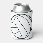 Volleybaluitrusting Blikjeskoeler (Blikje Voorkant)