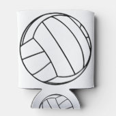 Volleybaluitrusting Blikjeskoeler (Achterkant)