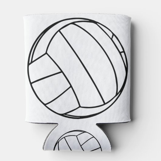 Volleybaluitrusting Blikjeskoeler (Achterkant)