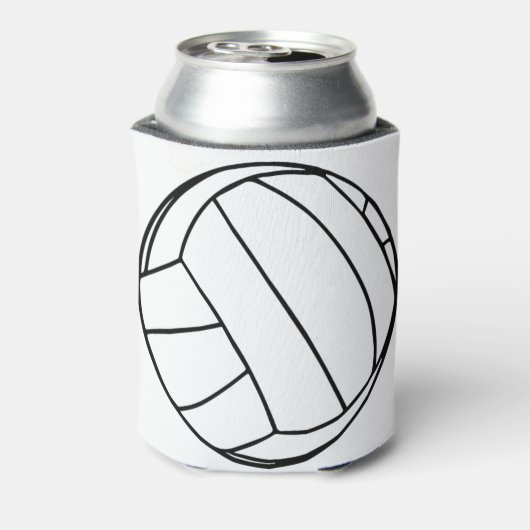 Volleybaluitrusting Blikjeskoeler (Blikje Achterkant)