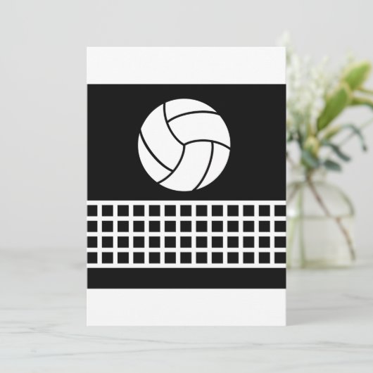Volleybaluitvindingen Kaart (Staand voorkant)