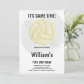 Volleybaluitvindingen Kaart (Staand voorkant)