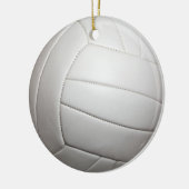 Volleybalversiering Keramisch Ornament (Links)