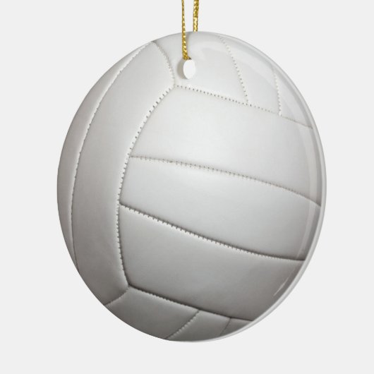Volleybalversiering Keramisch Ornament (Links)