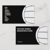 VolleybalVisitekaartje Visitekaartje (Voorkant / Achterkant)