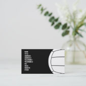 VolleybalVisitekaartje Visitekaartje (Staand voorkant)