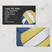VolleybalVisitekaartje Visitekaartje (Voorkant / Achterkant)