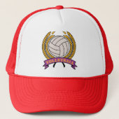 Volleybalvrouwen Trucker Pet (Voorkant)