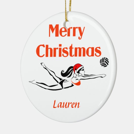 VolleyChick Custom BeachChick Ornament (Links)