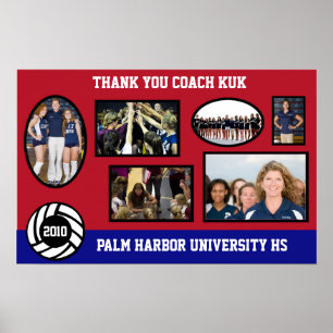 VolleyChick Custom Volleyball Photo Lijst Poster 2