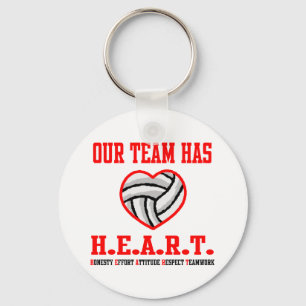 VolleyChick Heart Sleutelhanger