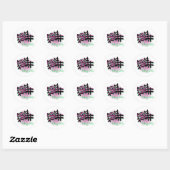 VolleyChick Netzo Ronde Sticker (Vel)