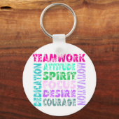 VolleyChick Teamwork Sleutelhanger (Voorkant)