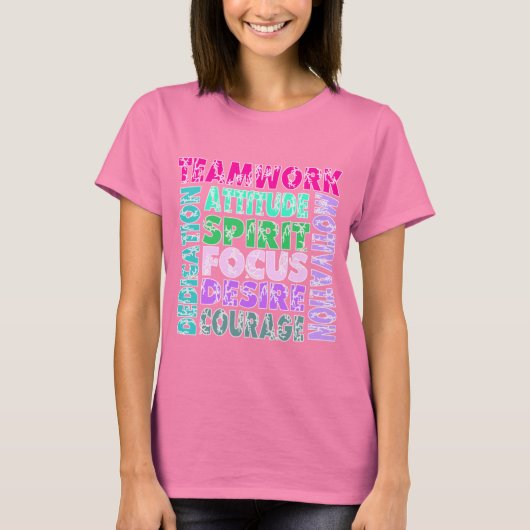 VolleyChick Teamwork T-shirt (Voorkant)