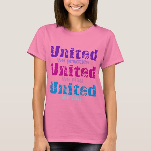 VolleyChick United T-shirt (Voorkant)