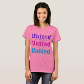 VolleyChick United T-shirt (Voorkant volledig)