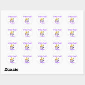 VolleyChick VB Angel Ronde Sticker (Vel)