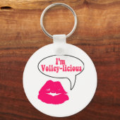 VolleyChick Volley-licious Sleutelhanger (Voorkant)
