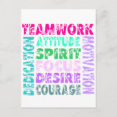 VolleyChick's team Briefkaart (Voorkant)