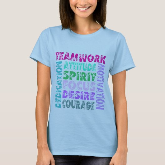 VolleyChick's team T-shirt (Voorkant)