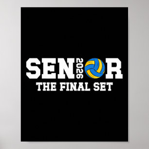 Volleyll Senior 2026 Eindset Senior Volleyll Pla Poster