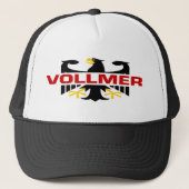 Vollmer Surname Trucker Pet (Voorkant)