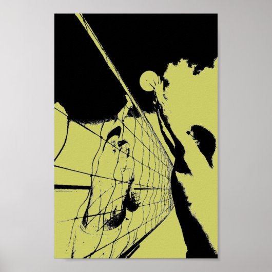 Vollyball Poster (Voorkant)