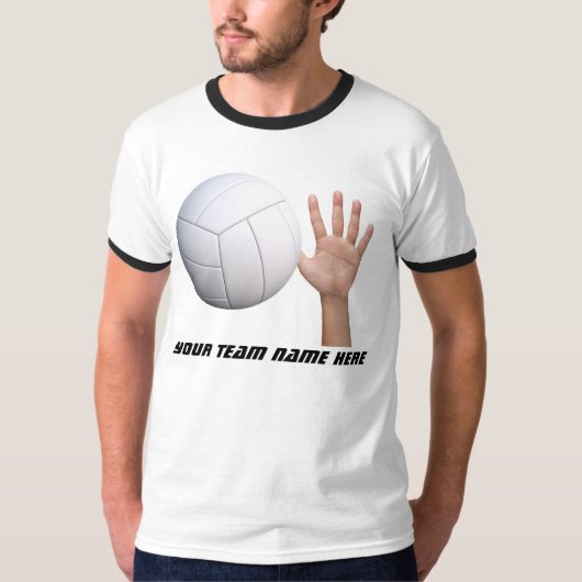 VOLLYBALL TEAM T-SHIRT (Voorkant)