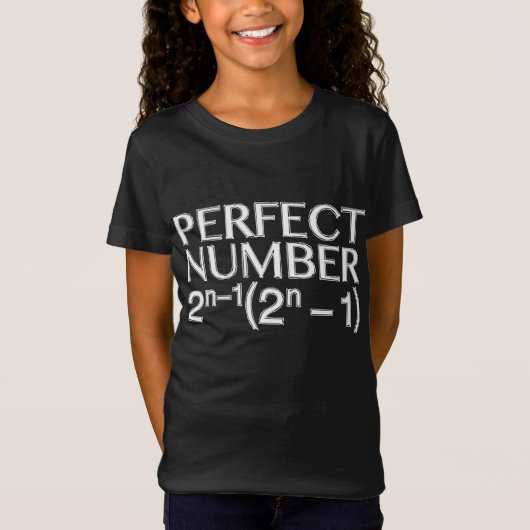 VOLMAAKT_GETAL T-SHIRT (Voorkant)