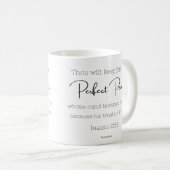 Volmaakte Vrede Mok Jesaja 26:3 (Voorkant rechts)