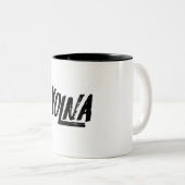 Volna Tweekleurige Koffiemok (Voorkant rechts)