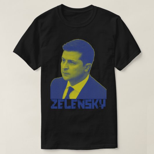 Volodymyr Zelensky 3 T-shirt (Design voorkant)