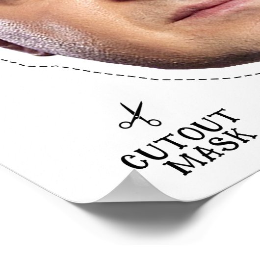 Volodymyr Zelensky kostuummasker Poster (Hoek)