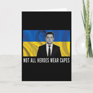 Volodymyr Zelensky Niet alle helden dragen capes s Kaart