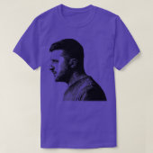 Volodymyr Zelensky Portrait Creme Ver T-shirt (Design voorkant)