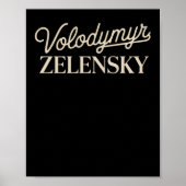 Volodymyr Zelensky  Poster (Voorkant)