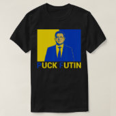 Volodymyr Zelensky Puck Futin steunt Oekraïne Ukra T-shirt (Design voorkant)